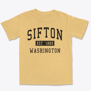 Sifton Washington Classic Established Premium Heavyweight T-shirt
