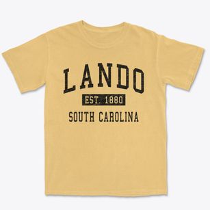 Lando South Carolina Classic Established Premium Heavyweight T-shirt