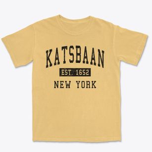 Katsbaan New York Classic Established Premium Heavyweight T-shirt