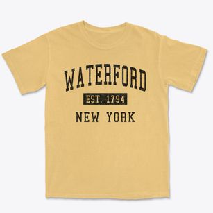 Waterford New York Classic Established Premium Heavyweight T-shirt