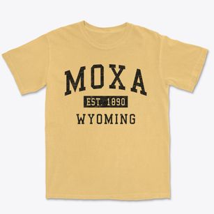 Moxa Wyoming Classic Established Premium Heavyweight T-shirt