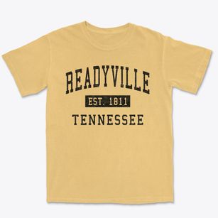 Readyville Tennessee Classic Established Premium Heavyweight T-shirt