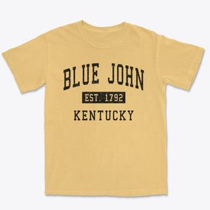 Blue John Kentucky Classic Established Premium Heavyweight T-shirt