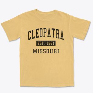 Cleopatra Missouri Classic Established Premium Heavyweight T-shirt