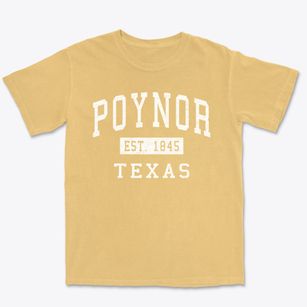 Poynor Texas Classic Established Premium Heavyweight T-shirt