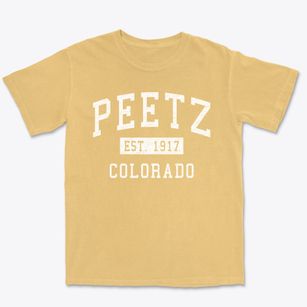 Peetz Colorado Classic Established Premium Heavyweight T-shirt