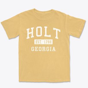 Holt Georgia Classic Established Premium Heavyweight T-shirt