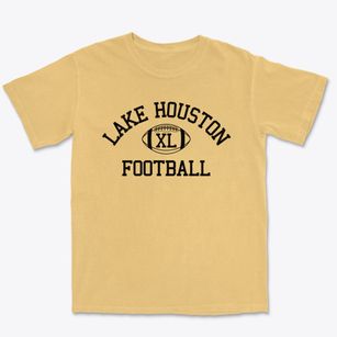 Lake Houston Homeschool Classic Football Premium Heavyweight T-shirt