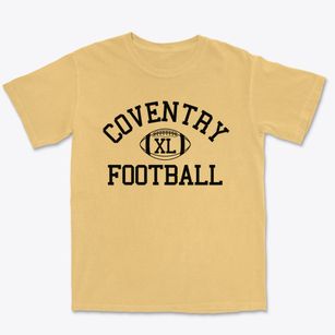 Coventry High School Classic Football Premium Heavyweight T-shirt