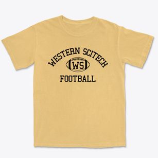 Western Scitech Classic Football Premium Heavyweight T-shirt