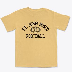 Saint John Bosco Interparish School Classic Football Premium Heavyweight T-shirt