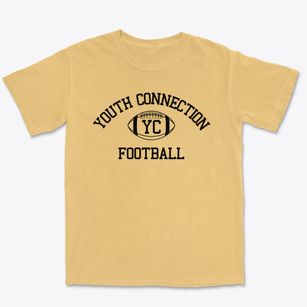 Youth Connection Charter School Classic Football Premium Heavyweight T-shirt
