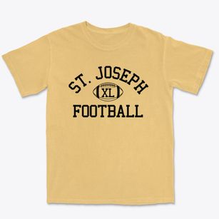 St Joseph - St. Elizabeth School Classic Football Premium Heavyweight T-shirt