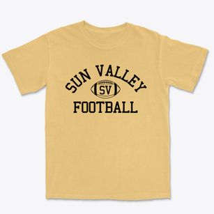 Sun Valley High School Classic Football Premium Heavyweight T-shirt