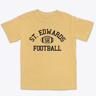Saint Edwards School Classic Football Premium Heavyweight T-shirt