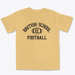 The British School Of Boston Classic Football Premium Heavyweight T-shirt