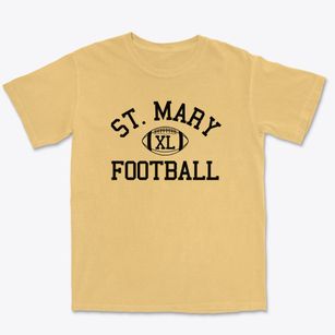 Saint Mary High School Bundschu Memorial Classic Football Premium Heavyweight T-shirt
