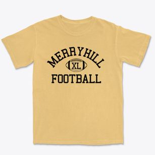 Merryhill School Classic Football Premium Heavyweight T-shirt