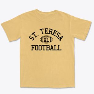 Saint Teresa Of Avila School Classic Football Premium Heavyweight T-shirt