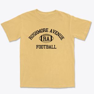 Rushmore Avenue School Classic Football Premium Heavyweight T-shirt