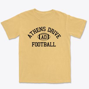 Athens Drive High School Classic Football Premium Heavyweight T-shirt