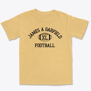 James A Garfield Intermediate School Classic Football Premium Heavyweight T-shirt