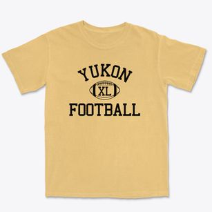 Yukon High School Classic Football Premium Heavyweight T-shirt