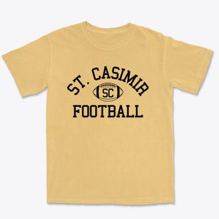 Saint Casimir School Classic Football Premium Heavyweight T-shirt