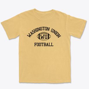 Washington Union High School Classic Football Premium Heavyweight T-shirt