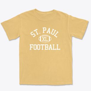 Saint Paul Lutheran School Classic Football Premium Heavyweight T-shirt