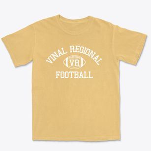 Vinal Regional Vocational Technical Classic Football Premium Heavyweight T-shirt