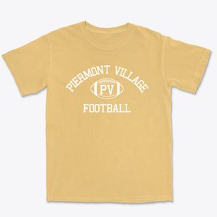 Piermont Village School Classic Football Premium Heavyweight T-shirt