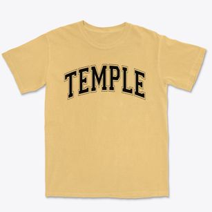 Temple High School Varsity Arch Premium Heavyweight T-shirt