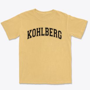 Kohlberg Elementary School Varsity Arch Premium Heavyweight T-shirt