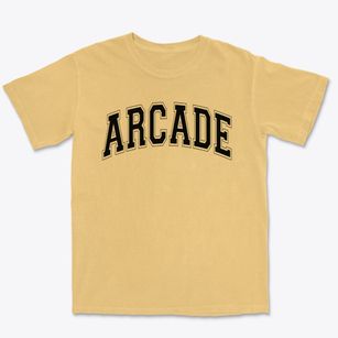 Arcade Middle School Varsity Arch Premium Heavyweight T-shirt