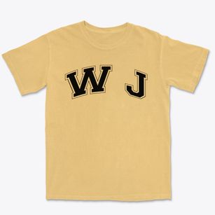 W J Christian School Varsity Arch Premium Heavyweight T-shirt