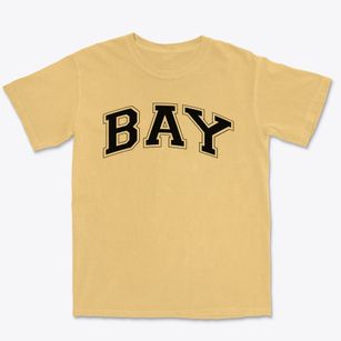 Bay Elementary School Varsity Arch Premium Heavyweight T-shirt