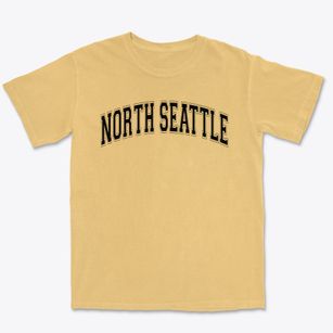 North Seattle Christian School Varsity Arch Premium Heavyweight T-shirt
