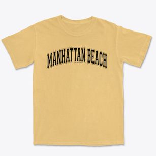 Manhattan Beach Middle School Varsity Arch Premium Heavyweight T-shirt