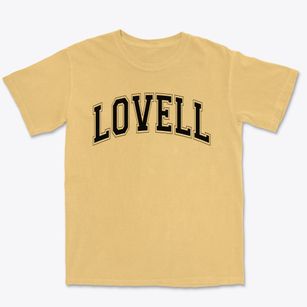Lovell Middle School Varsity Arch Premium Heavyweight T-shirt