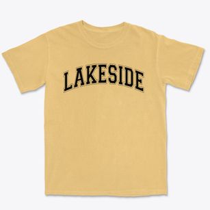 Lakeside Middle School Varsity Arch Premium Heavyweight T-shirt