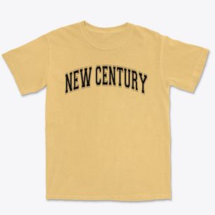 New Century Technology High School Varsity Arch Premium Heavyweight T-shirt