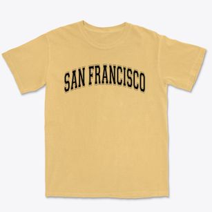 San Francisco Christian School Varsity Arch Premium Heavyweight T-shirt