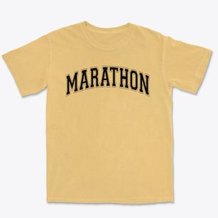 Marathon Lutheran School Varsity Arch Premium Heavyweight T-shirt