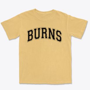 Burns Middle School Varsity Arch Premium Heavyweight T-shirt