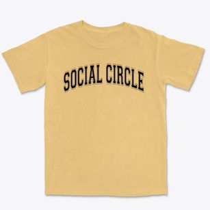 Social Circle Elementary School Varsity Arch Premium Heavyweight T-shirt