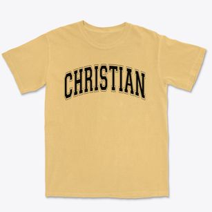 Christian Center Academy Varsity Arch Premium Heavyweight T-shirt