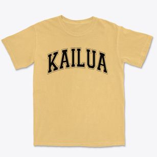 Kailua Intermediate School Varsity Arch Premium Heavyweight T-shirt