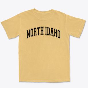 North Idaho Christian School Varsity Arch Premium Heavyweight T-shirt
