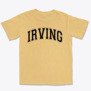 Irving Middle School Varsity Arch Premium Heavyweight T-shirt